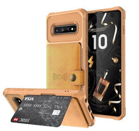 Credit Card Wallet Case for Samsung Galaxy S10 Plus S10e Note 9