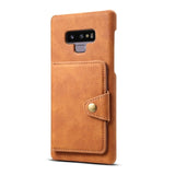 Multifunction Card Slot Leather Stand Back Cover Case for Samsung Galaxy Note 9