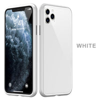 HD Tempered Glass Magnet Drop Protection Case For iPhone 11 Series