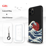 New 3D Relief Embossed Tiger Carp Fish Case for iPhone 11 Pro/Max