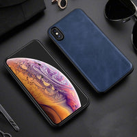 High Level Luxury Vintage Leather Business Style case For iPhone X XS Max XR 11 Pro Max
