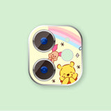 Cute Cartoon Tempered Glass Camera Protector Sticker Case For iPhone 11 Series