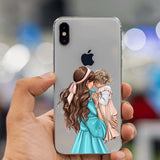 Baby & Mom Phone Case For iPhone X XS Max XR 8 7 6 6s Plus