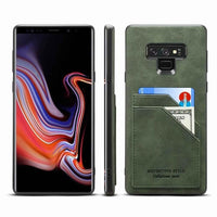 Slim Retro Leather Card Solt Wallet Case for Samsung Galaxy Note 9