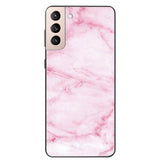 Marble Soft Silicone Phone Case For Samsung S21 Series