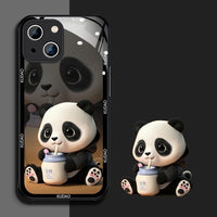 Cute Kungfu Panda Silicone Case For iPhone 14 13 12 series