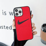 3D Emboss High Quality Sneakers Sport Shoes Case For iPhone 14 13 12 series