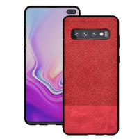 Fabric Cloth Soft Silicone Phone Cases for Samsung S10 S10 Plus S10E S8 S9 Plus Note 8 9