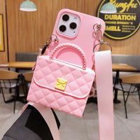 Wallet Bag Soft TPU Case for iPhone 13 12 11 series