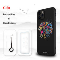 New 3D Relief Embossed Tiger Carp Fish Case for iPhone 11 Pro/Max