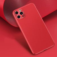 Business Luxury Leather Shockproof Case For iPhone 11 Series