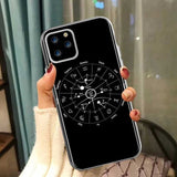 The Zodiac Signs Soft Silicone TPU Transparent Phone Case for Apple iPhone 11 Series