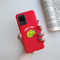 High Quality TPU Soft Silicone Case Cute Painting For Samsung S20