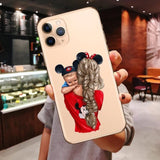 Princess Female Boss Coffee Vogue Girl Mom Baby Soft Cover Case For iPhone 11 Pro Max