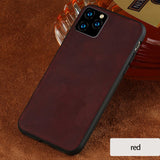 Luxury Genuine PULL UP Leather Case Full Protective for iPhone 11 11 Pro 11 Pro Max