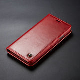 Luxury Magnetic Wallet Leather Case for Samsung Galaxy S10 S10 Plus S10 lite Note 8 9 S6 S7 S8 S9 Plus