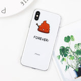 Cartoon Funny Case For Apple iPhone X 8 7 6