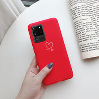 High Quality TPU Soft Silicone Case Cute Painting For Samsung S20