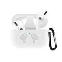 Luxury Soft Silicone Shockproof Case for Airpods Pro Airpods 3 With Keychain