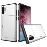 Slide Armor Wallet Card Slot Shockproof Cover For Samsung Note 10+ S10 S9 S8 Plus S10E