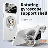 2024 Brand New Rotation Gyroscope Magnetic Stand Case For iPhone 15 14 Series