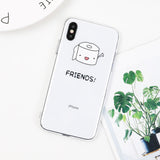 Cartoon Funny Case For Apple iPhone X 8 7 6