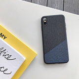 Fabric Leather Case For Samsung Galaxy S10 S10 Plus S10e