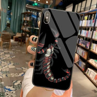 Scorpio Zodiac Signs Tempered Glass Phone Case For iPhone 11 Series