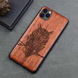 100% Natural Wooden Case For iPhone 12 Series