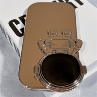 Electroplated Astronaut Bracket Camera Protection Case For iPhone 14 13 12 series