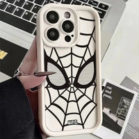 Spider Man Shockproof Soft TPU Silicone Matte Case for iPhone 15 14 13 series