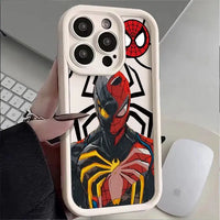 Spider Man Shockproof Soft TPU Silicone Matte Case for iPhone 15 14 13 series