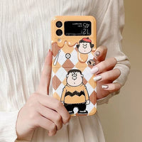 Cute Anime Doraemon Takeshi Gouda Case for Samsung Galaxy Z Flip 4 3