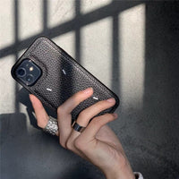 High Quality Classic Leather Silicone Case for iPhone 12 11 XS Series