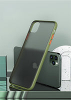 Luxury Transparent Hybrid Shockproof Silicone Case For iphone 11 Series