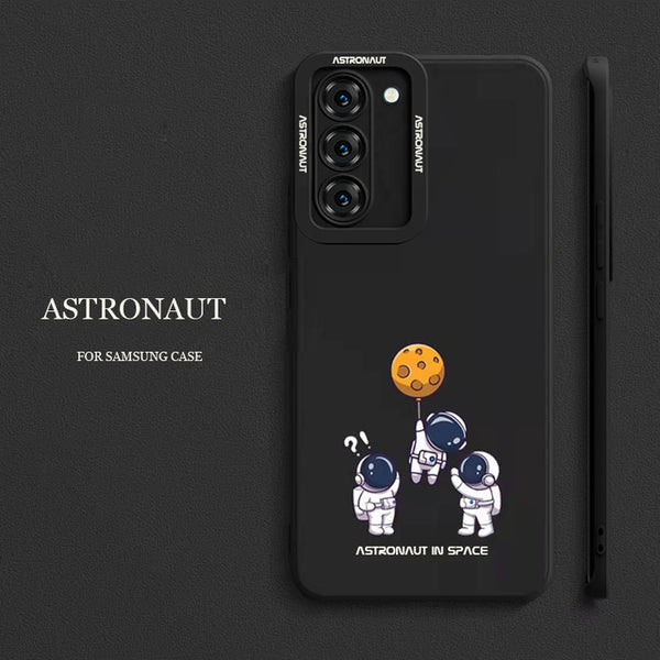 Cute Space Astronaut Case for Samsung Galaxy S22 Ultra Plus