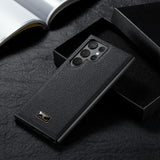 Premium Leather Slim Stylish Shockproof Case for Samsung Galaxy S23 Ultra Plus