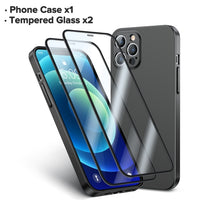 Tempered Glass Shockproof Phone Case For iPhone 13 Series