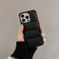 Fashion Down Jacket Case for iPhone 14 13 12 series