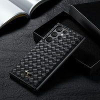 Premium Leather Slim Stylish Shockproof Case for Samsung Galaxy S23 Ultra Plus