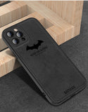 Magnetic Cloth Batman Case For Apple iPhone 11 12 Pro MAX