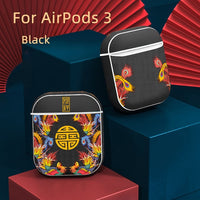 Luxury Silicone Shockproof Case For Apple Air Pods Pro Chinese Style
