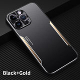 Luxury Metal Shockproof Case For iPhone 14 13 12 series