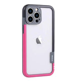 Dual Color-Block Bumper Soft TPU Case With Camera Lens Protection For iPhone 15 14 13 series