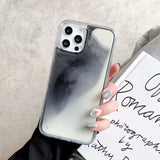 Night Luminous Quicksand Case For iPhone 12 11 Pro Max