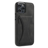 Luxury Card Slot Bracket Leather Case For Iphone 12 11 XS Series