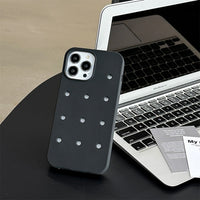 Breathable Hole Matte Soft Silicone Cases For iPhone 14 13 12 series