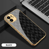 Luxury High Quality Camera Lens Protection Shockproof Plating Mobile Phone Case For iPhone 12 Series