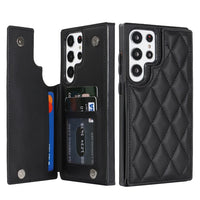 Leather Wallet Card Solt Magnetic Case For Samsung S23 S22 Ultra Plus