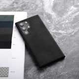 Alcantara Supercar Interior Artificial Leather Case For Samsung Galaxy S23 S22 S21 Ultra Plus